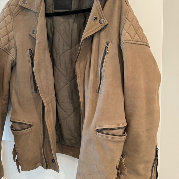 All Saints Leather Jacket - Picture 4 of 6